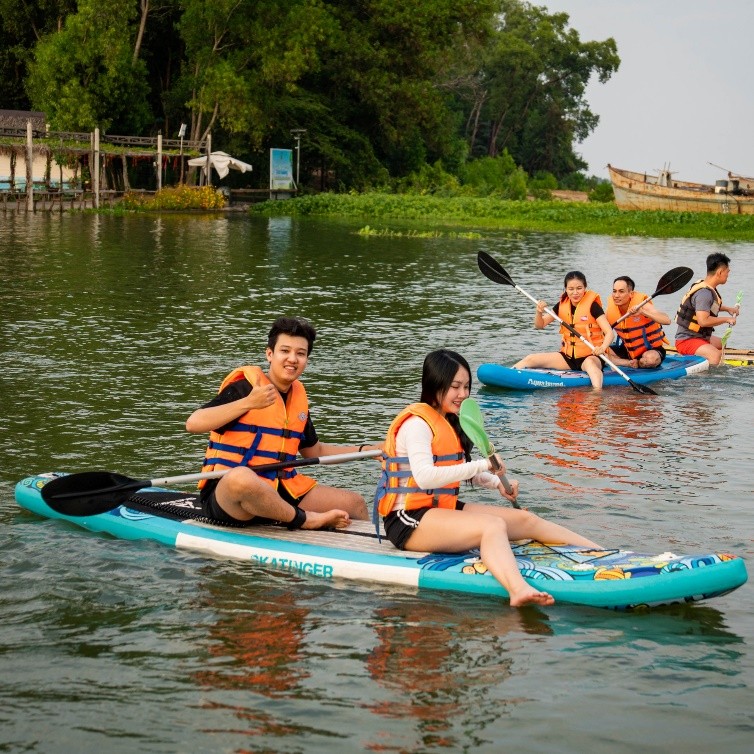 Không gian xanh mát